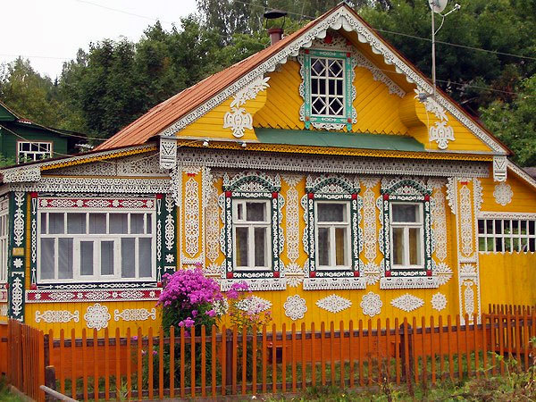 Real works of art! Russian carved houses that surprise with their beauty and grace... - Design, House, Russians, The photo, Longpost