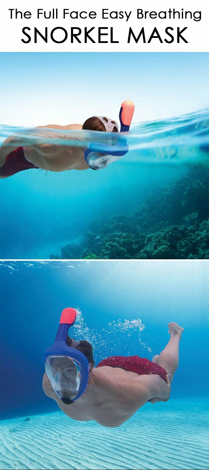 Swimming mask - Mask, Sea, Ocean, Swimming, Relaxation, Under the water, Pinterest, Longpost