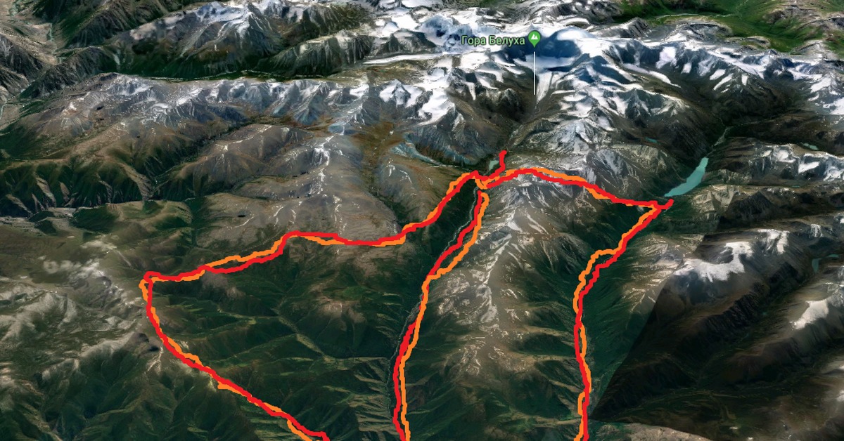 Белуха Ороктойская тропа Алтай