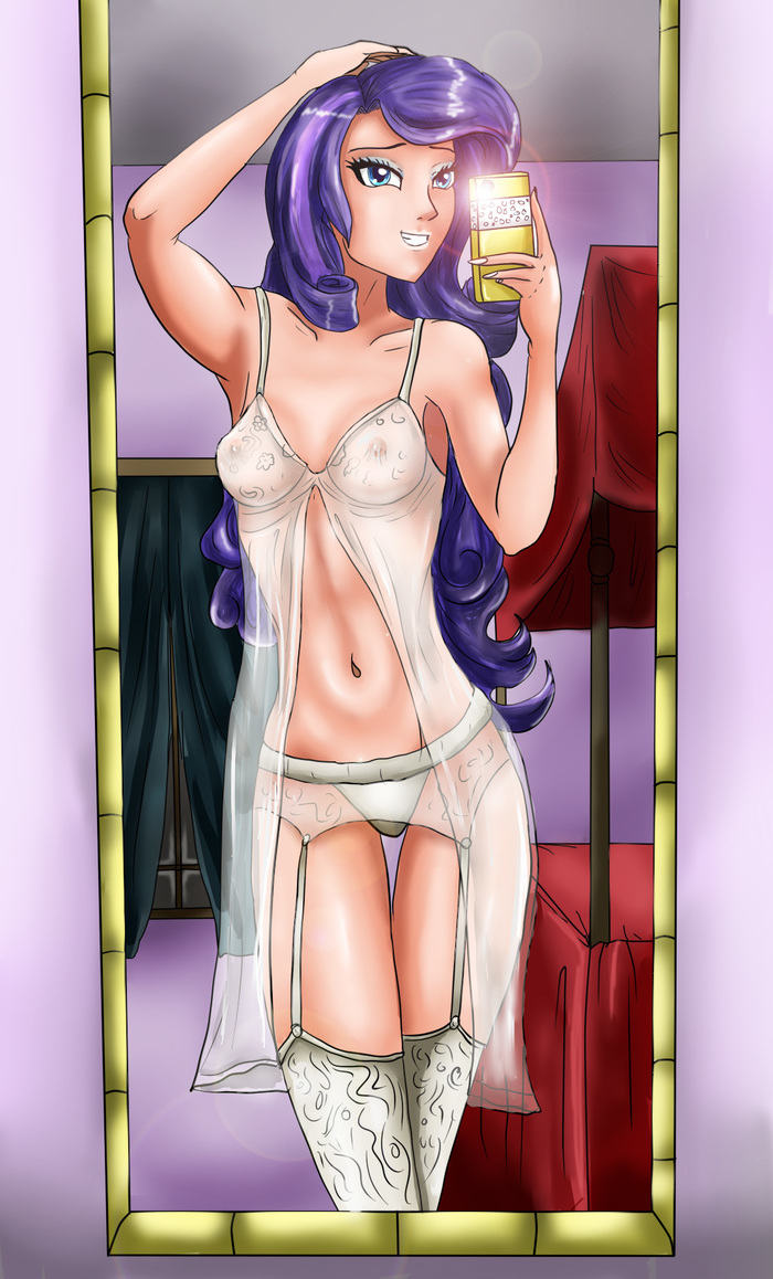 Rarity selfie - NSFW, My, Rarity, My little pony, Equestria girls, Selfie