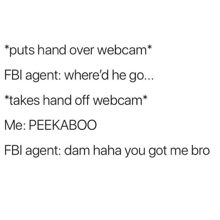 FBI Favorites - My, , FBI, Webcam