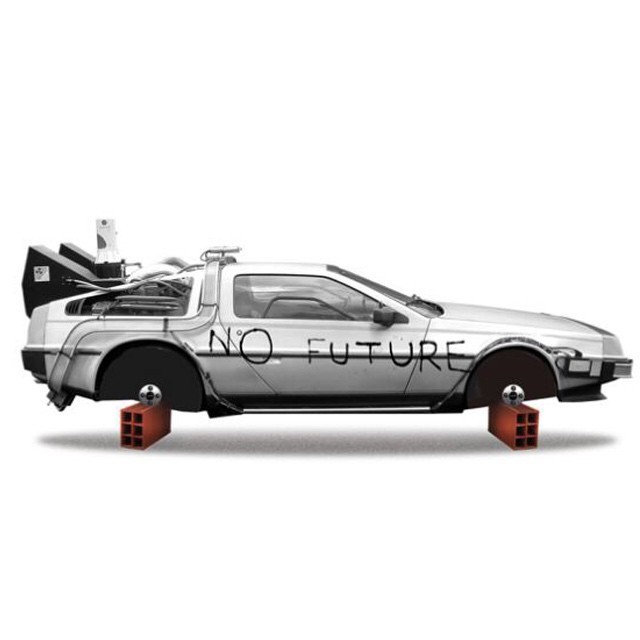 No future - Wheelbarrow, Delorean