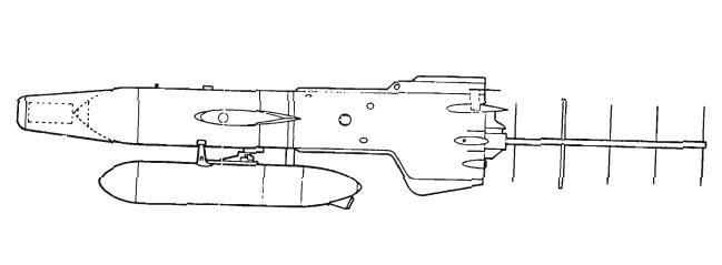 Gliding bomb Hs.293D - My, Longpost, Armament, , Rare and Uncommon Weapons