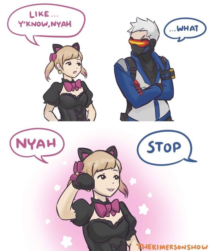 Nyah Overwatch, Dva, Soldier 76, , 