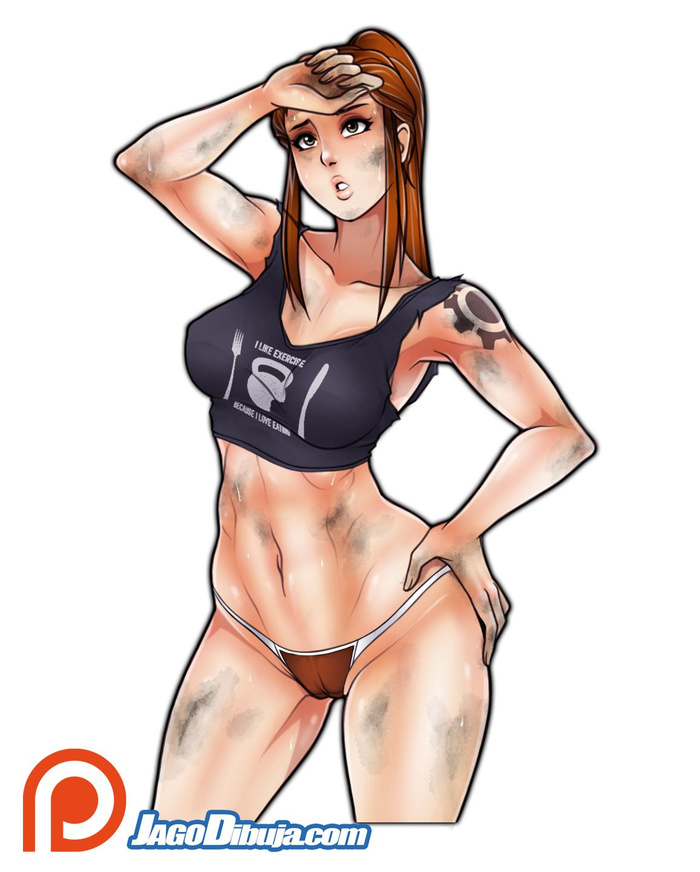 Brigitte Lindholm (Overwatch) - NSFW, Jago, Art, Brigitte, Overwatch, Blizzard