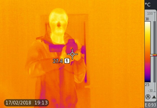 Почему тепловизор показывает отражение в зеркале | Пикабу