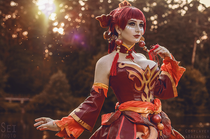 Lina - by - revien-fiennes , , Dota, Lina, , 