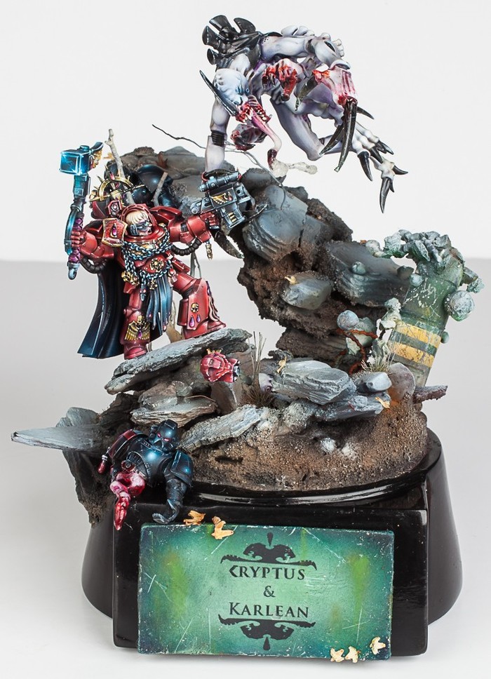 CRYPTUS & KARLEAN - Warhammer 40k, Wh miniatures, Space Marine, Tyranids