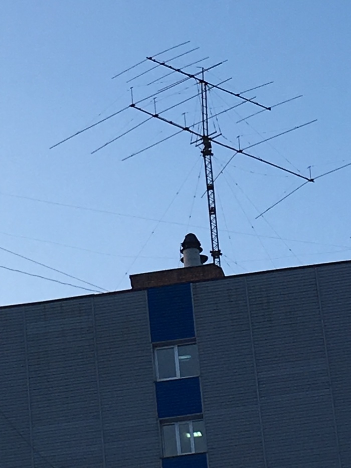 What is the antenna in the photo? - My, My, Antenna, Unknown crap