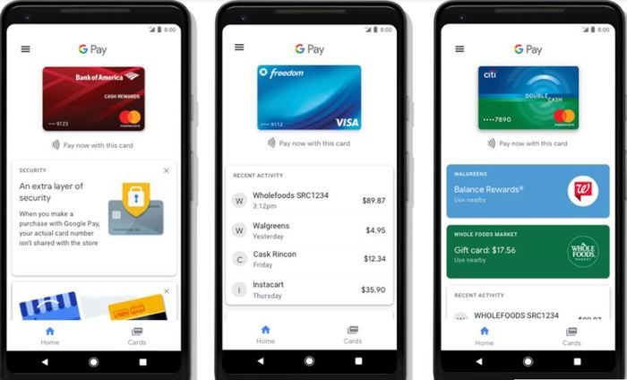 Google merged Android Pay and Google Wallet into one service - Google, , Google wallet, , GIF, Longpost