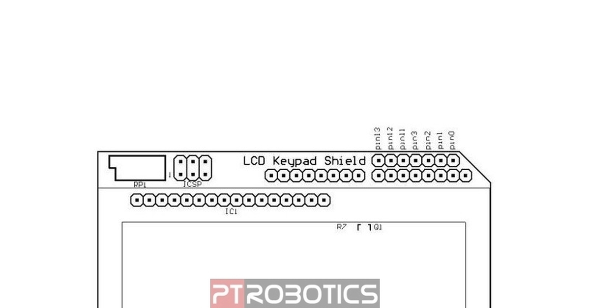 Lcd keypad shield 1602 схема