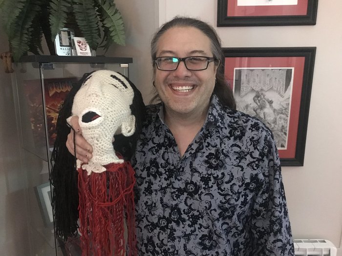 Plush Romero - Doom, John Romero, Computer games, , Soft toy, , Longpost