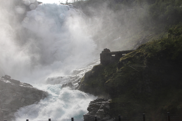 Norway, Flam railway - My, The photo, Norway, The mountains, Waterfall, beauty, Nature