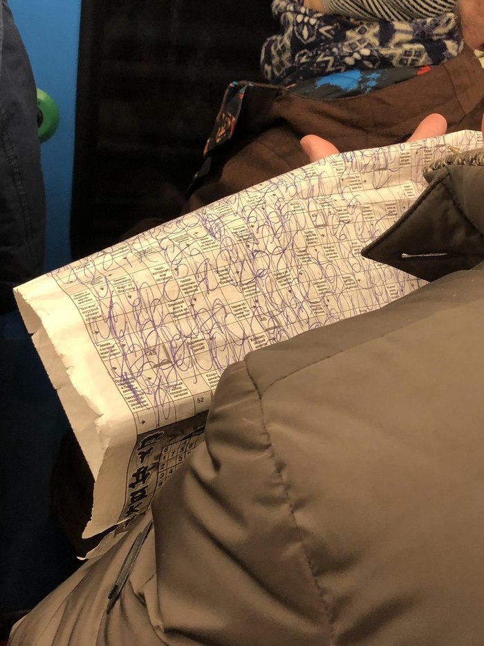 Когда врач берется за сканворд