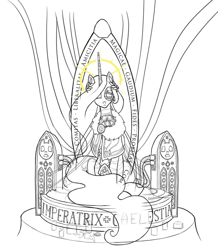 Круп на троне