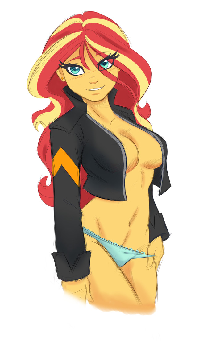 Sunset - My Little Pony, Sunset Shimmer, Equestria Girls, Ambris, MLP Edge