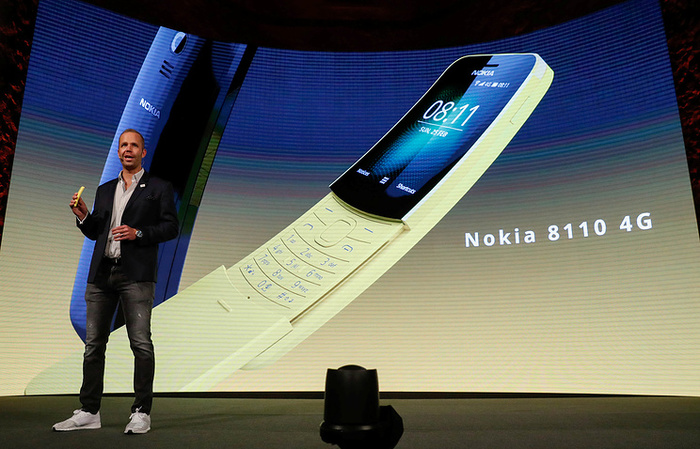 Sales of the updated Nokia 8110 phone from the movie The Matrix will begin in May. WOULD YOU BUY THIS PHONE? - Nokia, , Retro, , Nokia 8110