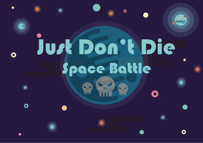 Just Dont Die   2D    Asteroids Flatart Team, Justdontdie, Gamedev, Indiedev,  , 