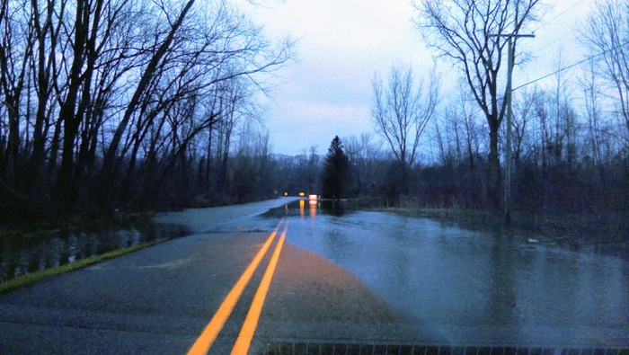 Фоторепортаж последствий ранней оттепели и паводка в Мичигане Мичиган, Наводнение в Мичигане, Потоп, Одноэтажная Америка, Жизнь за границей, Видео, Длиннопост