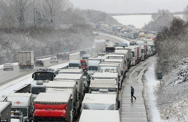 The Beast from the East: the British reacted sharply to the frost from Russia - Russia, Great Britain, Weather, Winter, , freezing, Longpost