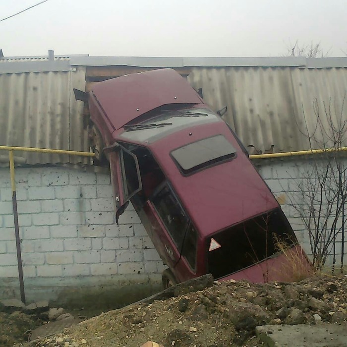 Brakes failed - Road accident, Feodosia