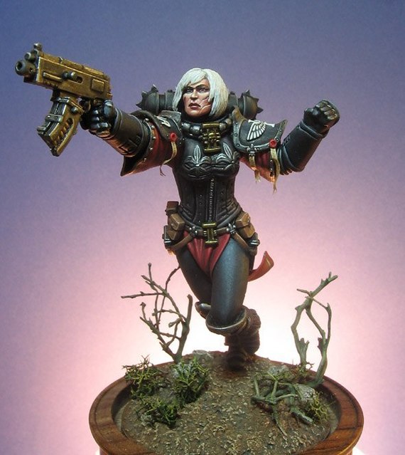 Sisters of battle - Modeling, Warhammer 40k, Wh miniatures, Adepta Sororitas, Longpost