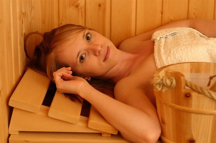 Beautiful girls in the bath - NSFW, Girls, Bath, Sauna, Longpost