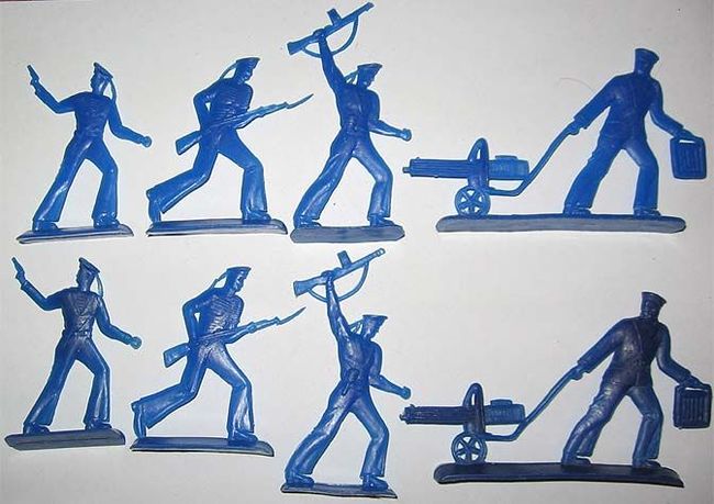 Soldiers from Soviet childhood - the USSR, Toy soldiers, Longpost, Childhood, , Toys