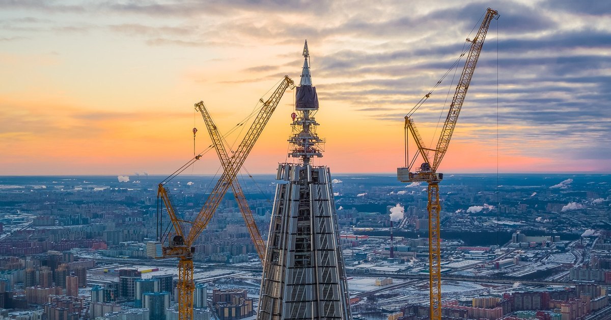 Стройки санкт петербурга