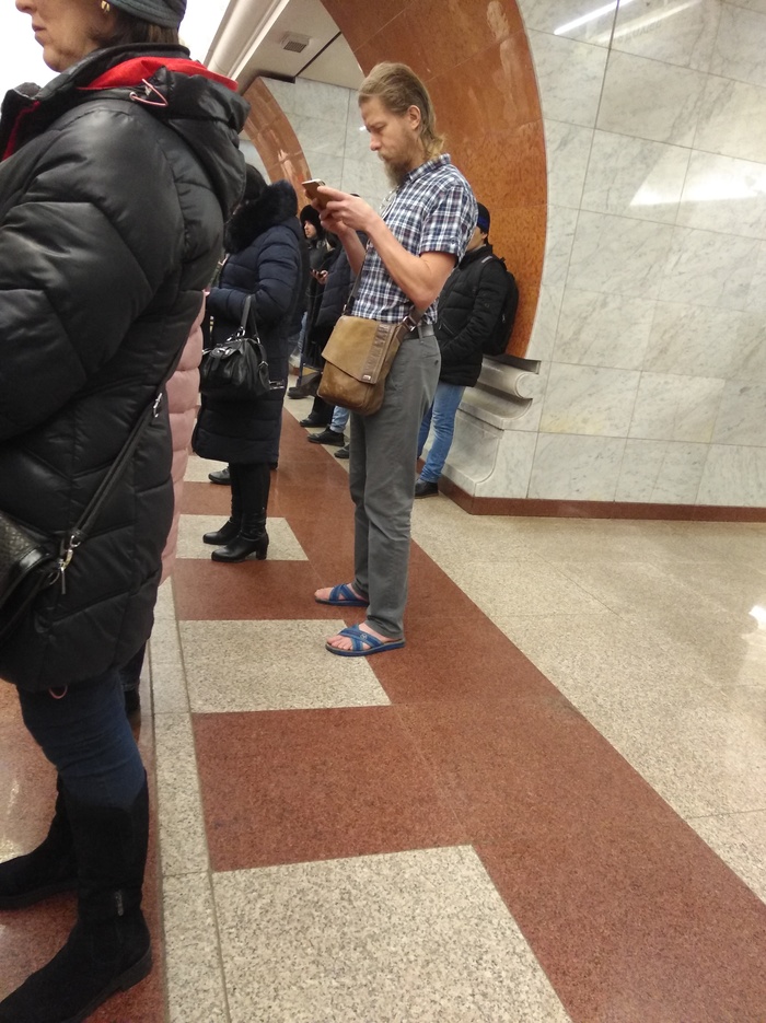 Hello everyone from the Moscow metro :) - My, Metro, Nothing unusual, Moscow, My