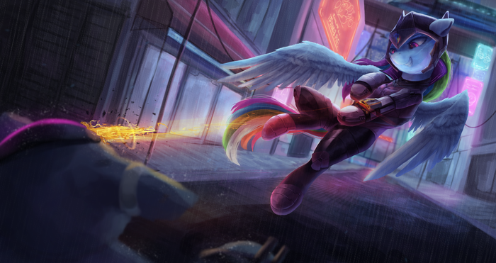 PROJECT: Dash My Little Pony, Ponyart, Rainbow Dash, , League of Legends, Vanillaghosties