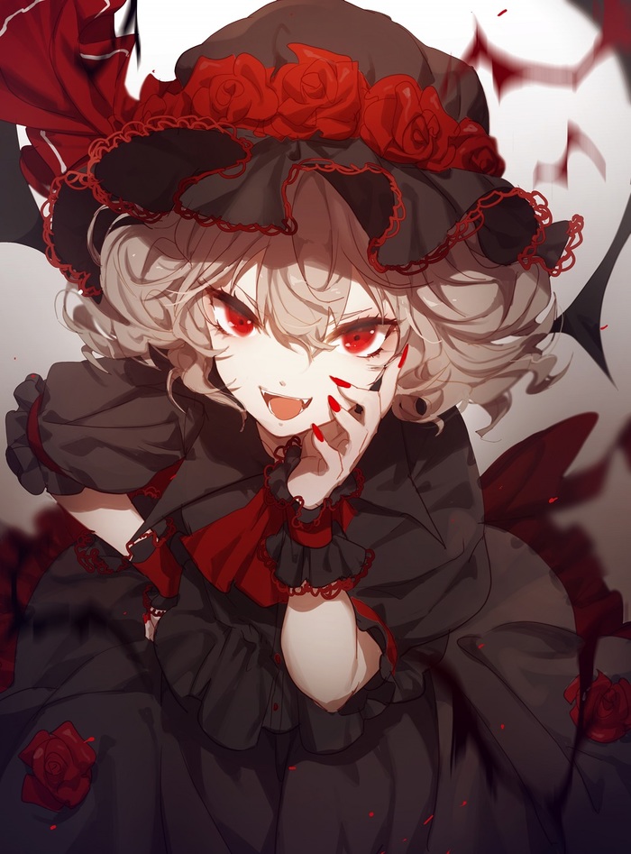 Реми - Аниме, Anime Art, Touhou, Remilia Scarlet, No-Kan