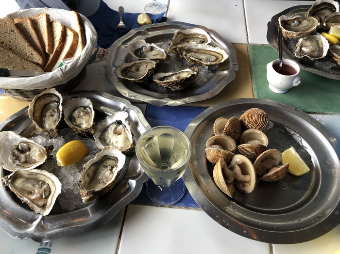 Oysters for the ladies on the eve of March 8! - My, France, Food, Oysters, Tourism, Relaxation, Travels, Sea, Europe, Longpost