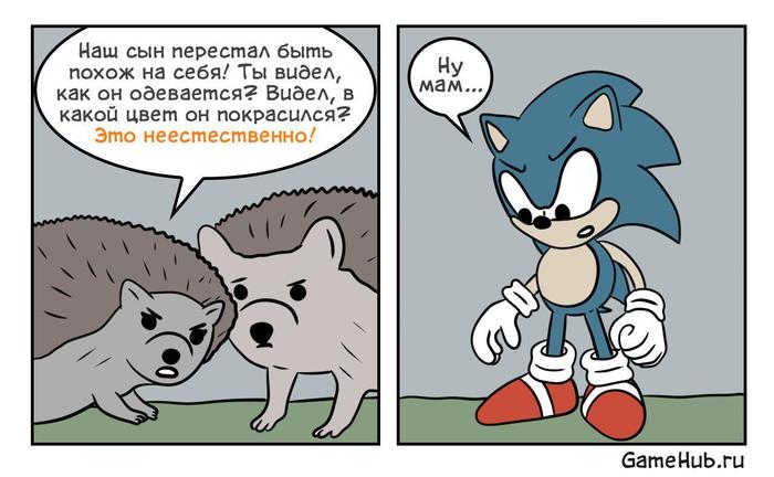 Well mom ... - My, Sonic the hedgehog, Games, Gamehub