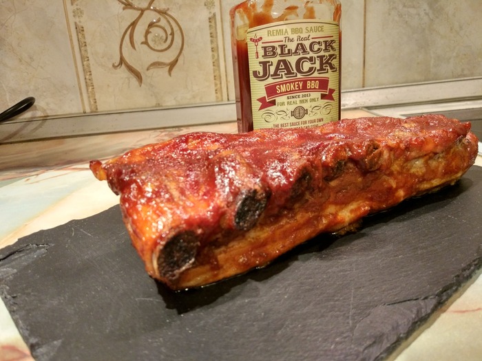 Juicy barbecue pork ribs - My, Food, Recipe, Photorecept, Taste recipe, Tralex Recipes, Longpost