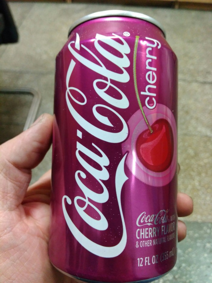 Coca-Cola cherry - My, , Soda, Not advertising, Longpost, Coca-Cola