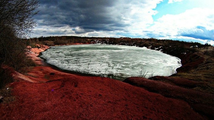 Blue, Boksitogorsk. - My, Boksitogorsk, 