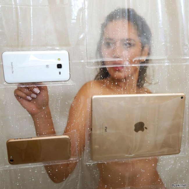 A novelty for fans to take a shower with a phone - New items, Гаджеты, Science and technology news, Facts, Interesting