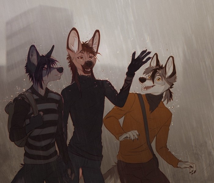 Pleasant rain - Furry, Orphen sirius, Art