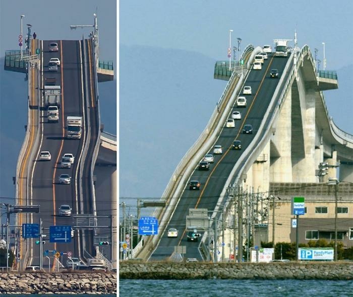 Crazy Bridge in Japan - Bridge, Japan, Madness, Longpost