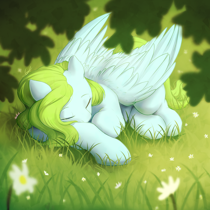 Спящая пегаска