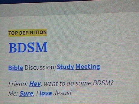 Jesus died for our sins because he forgot the safe word - BDSM, Jesus Christ, Internet