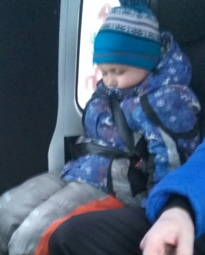 exuberant child - Minibus, Safety, Safety belt, Children, , The photo