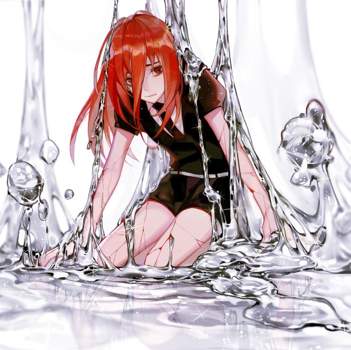 Cinnabar - Anime Art, Аниме, Houseki No Kuni, Cinnabar