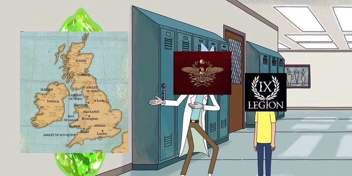 Let's Conquer Britain, 20 minute campaign, in and out - Rick and Morty, Rome, Legion, Roman Britain, Story