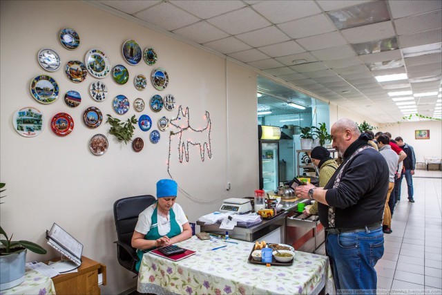 How oil workers eat - Food, Oil workers, Canteen, Longpost, Nutrition