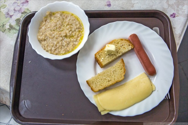 How oil workers eat - Food, Oil workers, Canteen, Longpost, Nutrition