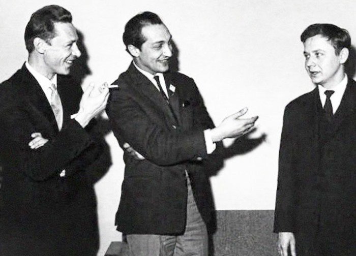 Young actors Oleg Efremov, Mikhail Kozakov and Oleg Tabakov, USSR, 1960s. There is no one alive anymore. - Actors and actresses, Back to USSR, The photo, Oleg Efremov, Oleg Tabakov, Mikhail Kozakov