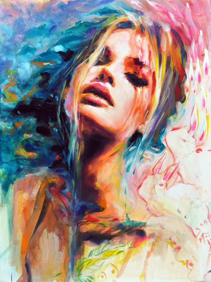 So beautiful - Art, Beautiful girl, Watercolor