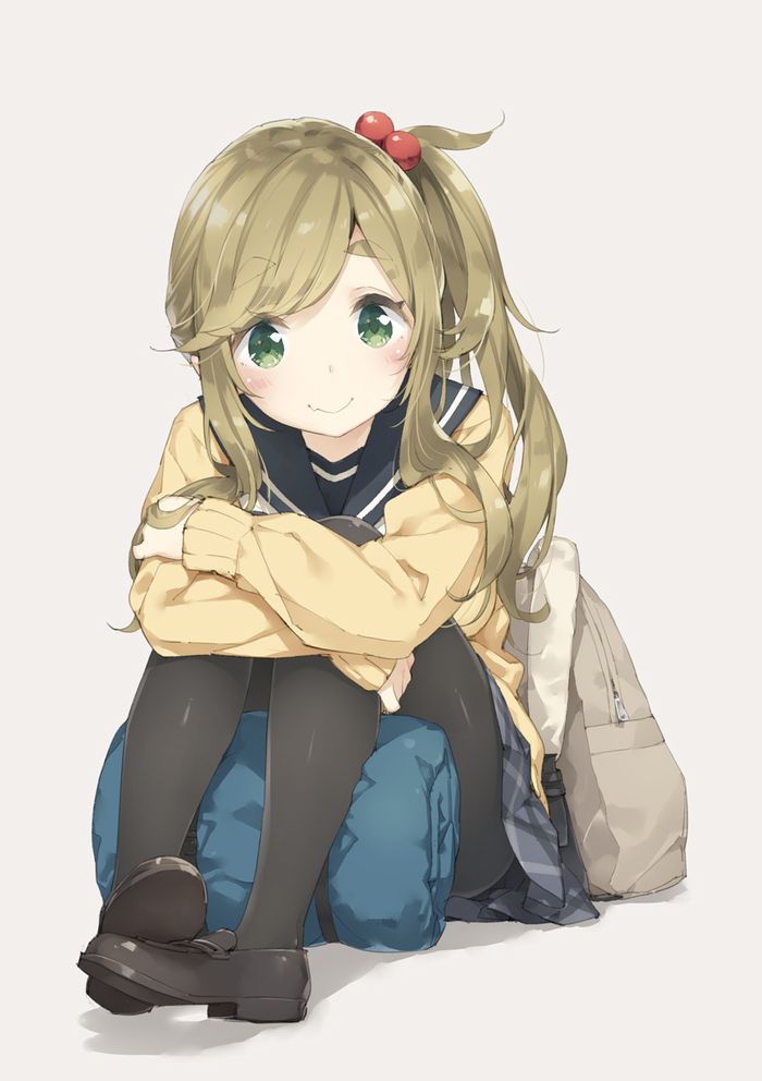 Inuyama Aoi - Anime Art, Аниме, Yuru camp, Inuyama Aoi